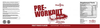 Blow Pre Workout Web Label